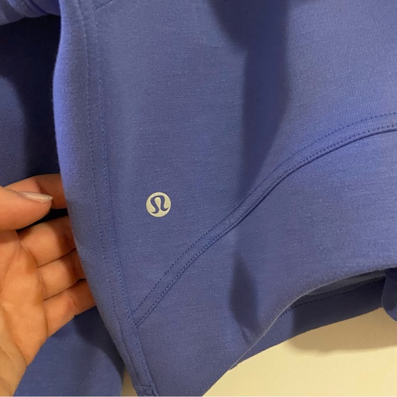 Lululemon Wild Indigo Modal Spacer Training Half-zip Pullover Hoodie - Picture 4 of 9